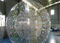 شفاف 1.0 ملم TPU نفخ الجسم الوفير الكرة مع أضواء متوهجة