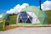 فندق في الهواء الطلق Glamping Eco Hotel شفاف مقاوم للماء Dome House Desert Geodesic Tent