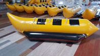 3 مقاعد قارب الموز نفخ المياه مع مادة القماش المشمع 0.9 مم PVC