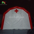 خيمة الصليب الأحمر القابلة للنفخ الخيمة الطبية القابلة للنفخ خيمة الإنقاذ القابلة للنفخ