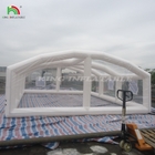 خصيص كبير PVC صافي القبة خيمة ضيقة الهواء المحمولة قابلة للنفخ حوض التسبيح خيمة غطاء بيت فقاعة