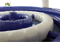 صنع وفقا لطلب الزّبون 8 * 5m ماء قابل للنفخ ماء لعبة مع خيمة تغطية CE SGS EN71