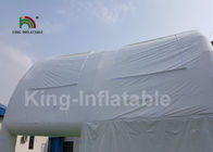 ماء - بولي كلوريد الفينيل PVC 40 * 10m عملاق نفخ مكعب خيمة لحفلات الزفاف