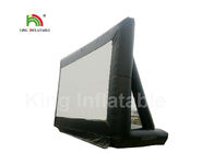 CE مخصص أسود PVC 10M نفخ شاشة العرض ، وشاشة نفخ الفيلم في الهواء الطلق