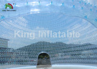 ماء 1.0MM PVC نفخ قبة فقاعة خيمة هيكل طبقات مزدوجة