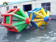 ملون 3 * 2.8 متر نسف المياه العجلة PVC القماش المشمع لعبة للاستخدام الكبار / أطفال الصيف