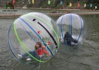 1.0MM PVC 2M ديا نفخ المشي على كرة الماء الملونة شريط الكرة للإيجار