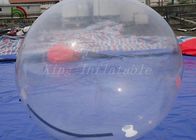 1.0 مم شفاف PVC / TPU نفخ المشي على كرة الماء EN71 قياسي