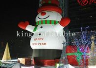 5mH المطاطية عيد الميلاد ثلج الكرتون للزينة في الهواء الطلق عيد الميلاد