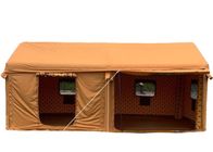 0.65mm PVC محكم التخييم الصحراء مكعب المقصورة نفخ خيمة الحدث