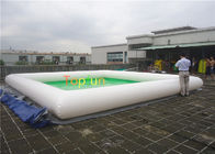 light-green/أبيض لون 7x7 m قابل للنفخ ماء بركة, سباحة قابل للنفخ 0,65