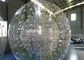 Transparent 1.0 mm TPU Inflatable Body Bumper Ball With Glowing Lights