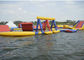 Commercial PVC Tarpaulin Inflatable Water Parks , Splash Water Playground Equipment