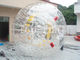 PVC Transparent Inflatable Zorb Ball , Fantastic Zorbing Ball 3m Dia For Water Park