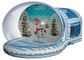 UV Proof Advertising Christmas 2.5m Inflatable Snow Globe Ball