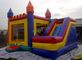 Funny Inflatable Jumping Castle , Custom Commercial Playground Slides