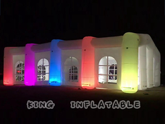 خيمة زفاف بيضاء قابلة للنفخ للحزب