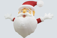 عيد الميلاد نفخ ثلج 3.6m X 2.0m زينة في الهواء الطلق في مهب الهواء سانتا كلوز مستلق على الأرض