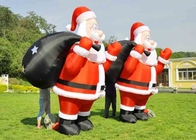 تفجير سانتا كلوز زخرفة عيد الميلاد كبيرة في الهواء الطلق الفناء الخلفي متعة نفخ سانتا