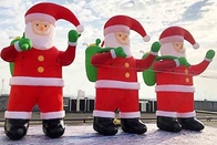 عملاق نفخ سانتا كلوز ساحة زينة عيد الميلاد تفجير سانتا المطاطية