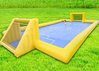 ملعب كرة القدم في الهواء الطلق نفخ الألعاب الرياضية 0.55 مم PVC ملعب كرة القدم قابل للنفخ مقاوم للماء للأطفال