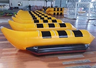قارب الموز القابل للنفخ 0.9 مللي متر PVC 3 أشخاص يفجرون ألعاب المياه للبحيرة والبحر