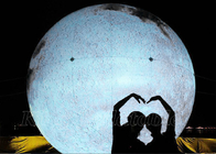 العملاق نفخ الإعلان القمر نموذج الكواكب الكبيرة غلوب بالون أدى للديكور