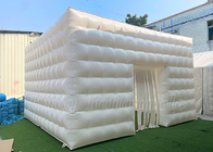 خيمة حدث قابل للنفخ PVC حفل زفاف بقيادة نادي ليلي صور بوث خيمة مكعب قابل للنفخ