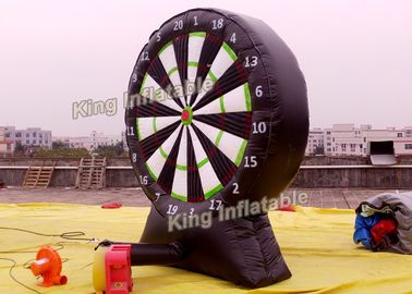 جولة 3M السهام الهدف نفخ لعبة رياضية مع أفلاطون PVC 0.55mm الأسود
