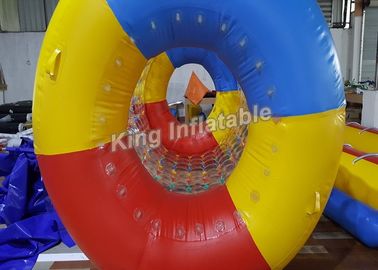 مجنون المرح محكم 0.8MM PVC / TPU نسف لعبة المتداول المياه للسباحة