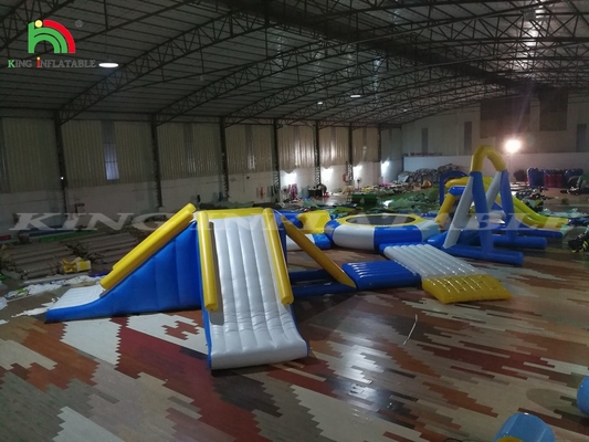 المنتزه المائي المنفخة اللعبة العائمة المعدات الجزيرة العائمة