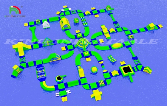 المنتزه العائم الضخم المخصص المضخم معوقات المياه المضخمة المعدات الترفيهية
