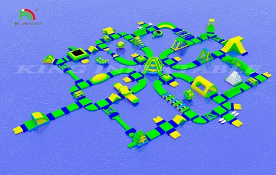 المنتزه العائم الضخم المخصص المضخم معوقات المياه المضخمة المعدات الترفيهية