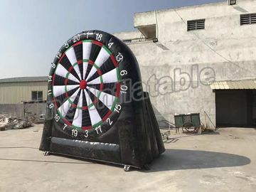 عملاق نفخ كرة القدم في الهواء الطلق دارت المجلس الرياضة في الهواء الطلق اللون الأسود والأبيض