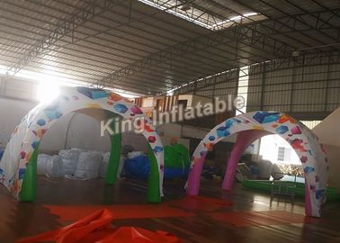 تصميم جديد 3 * 3M خيمة نفخ العنكبوت نفخ للدعاية أو حدث