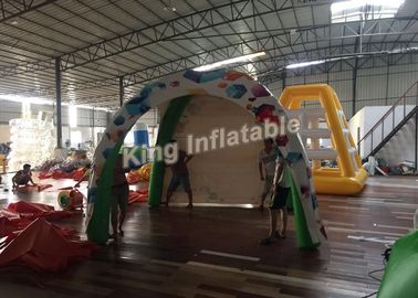 تصميم جديد 3 * 3M خيمة نفخ العنكبوت نفخ للدعاية أو حدث