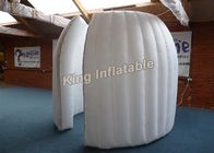 أبيض 2M داخليّ قطر قابل للنفخ Pod-Clamshell، قابل للنفخ معرض خيمة