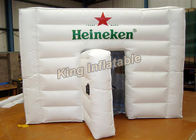 خيمة PVC نفخ القماش المشمع الأبيض مع شعار الطباعة SGS