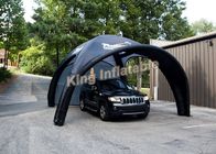 خيمة جذابة دائمة سوداء صغيرة قابلة للنفخ لوقوف السيارات