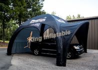 خيمة جذابة دائمة سوداء صغيرة قابلة للنفخ لوقوف السيارات