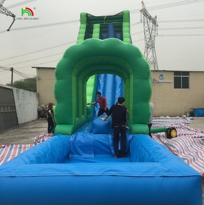 المنزلق المائي العملاق المضغوط المنزلق المائي المضغوط التجاري مع حمام سباحة