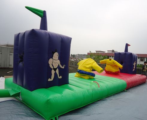 لعبة قابلة للنفخ عالية الجودة كرنفال منزل نطاط بدلات سومو لعبة الجري بالحبل المرن للكبار والأطفال ﻿