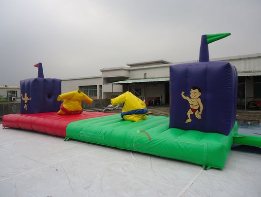 لعبة قابلة للنفخ عالية الجودة كرنفال منزل نطاط بدلات سومو لعبة الجري بالحبل المرن للكبار والأطفال ﻿