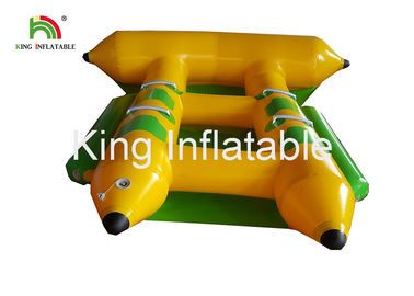 التجاري PVC نفخ المياه towable قارب صيد السمك لمدة 4 أشخاص