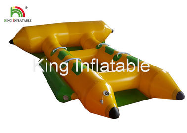 التجاري PVC نفخ المياه towable قارب صيد السمك لمدة 4 أشخاص