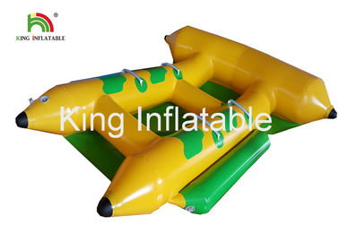 التجاري PVC نفخ المياه towable قارب صيد السمك لمدة 4 أشخاص