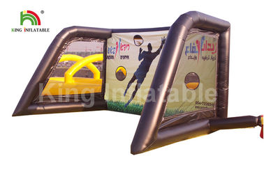 0.55mm pvc كرنفال قابل للنفخ كرة قدم سرعة Pitch رياضة لعبة لإستئجار