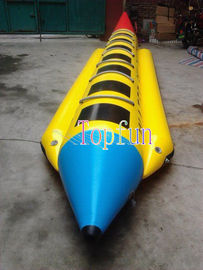 قابل للنفخ موز زورق لعمليّة بيع/0.9mm pvc مشمّع وقاية/oem لون/حجم