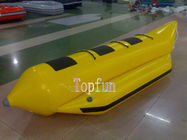 3 شخص 0.9mm pvc مشمّع وقاية ماء قابل للنفخ أصفر موز زورق Inflatables/عمليّة بيع حارّ قابل للنفخ موز زورق