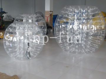 1,2/1,5/1.8m pvc/TPU جسم شفّاف قابل للنفخ كرة وافر لجدي وبالغ
